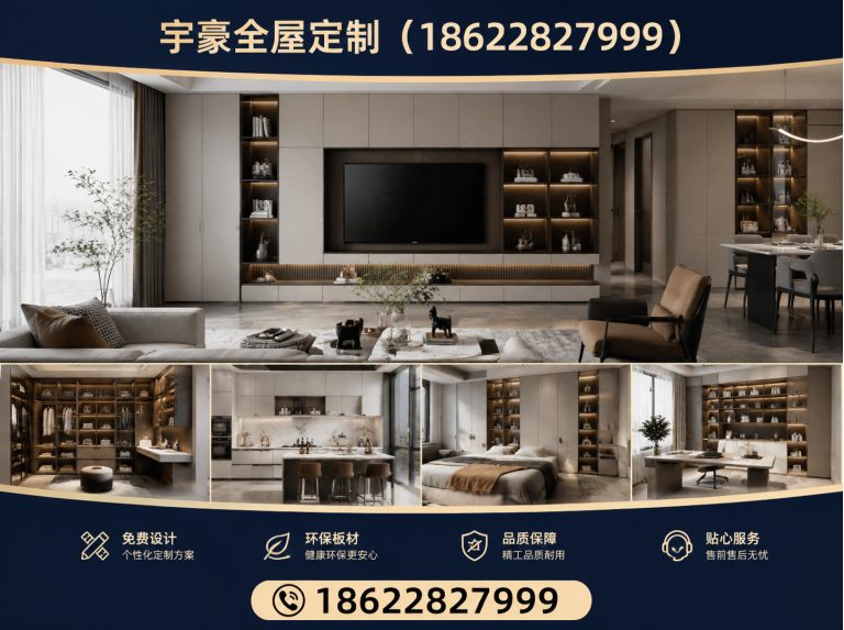 南开区全屋定制厂家展示图
